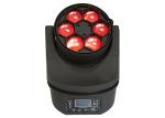 Professional Show Lighting Mini LED Moving Head , 6x15W RGBW LEDs Mini Bee Eye