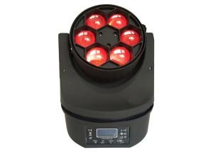 China 6x15W RGBW 4In1 Moving Head Disco Lights DMX512 Lightweight For Mobile Entertainers wholesale