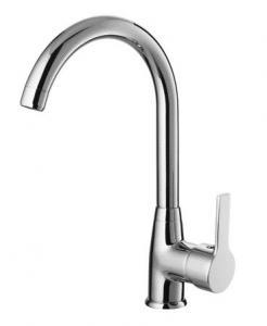 China 360° Swivelling High Pressure Kitchen Mixer Faucet Single Lever Sink Mixer Tap wholesale