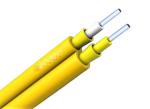 GJFJV Indoor Fiber Optic Cable Simplex Round Type Duplex Flat Type LSZH Jacket
