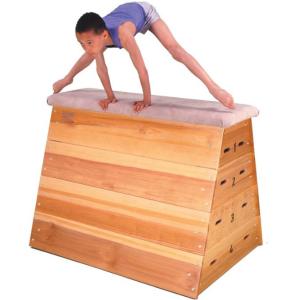 China Gymnastics Vaulting Box Gymnastics Wooden Parkour Vault Box 7 Section Vaulting Box wholesale