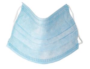 China White And Blue Disposable CE0197 Breathable Dust Mask wholesale