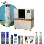 Efficiency Cylinder Inkjet Printer For Glass Plastic Stainless Steel Thermos