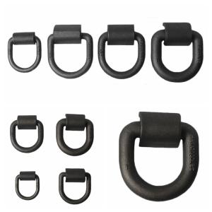 China Customized Safety D Rings Steel Heavy Duty Weld Forged Mounting Buckle wholesale