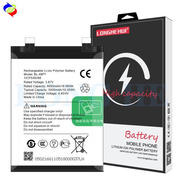 Tecno Pova 5 Pro Smartphone Battery BL-49PT 3.87V 5000mAh Dual IC Protection in