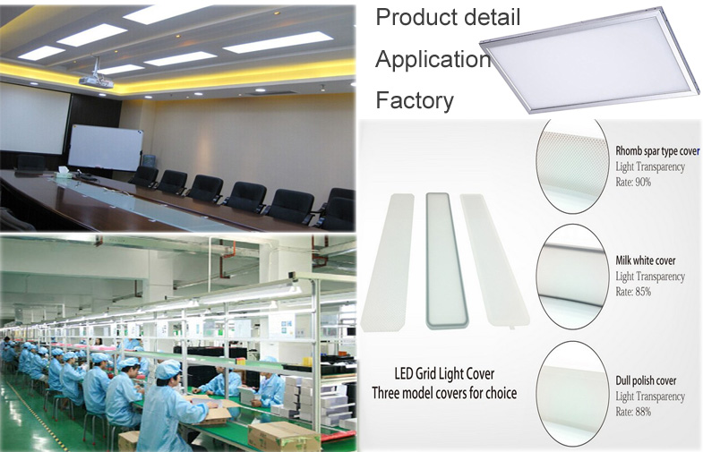 Residential 72W SMD LED Flat Panel Ceiling Lights 600 x 600 LED Panel , Eco-friendly