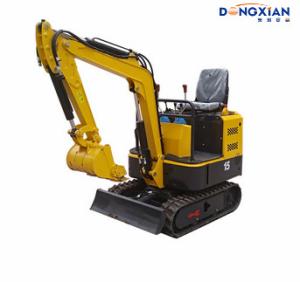 China Mini Excavator 0.8T Small Digger 1 Ton Farming Excavator With Rubber Track wholesale
