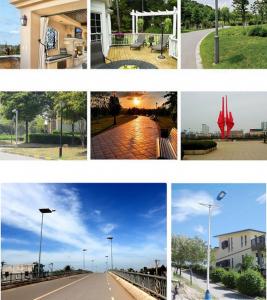 China 3-12m Lamp Post Aluminum/Steel Lighting Pole Outdoor Solar LED Street Light Pole wholesale
