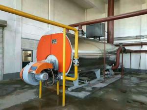 China 0.35-14MW Atmospheric Industrial Hot Water Boiler Q235B Industrial Gas Water Boiler wholesale