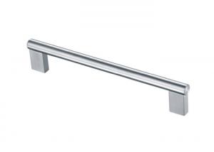 China Furniture Stainless Steel Handles , Decoration Stainless Steel Cabinet Pulls 128*320mm wholesale