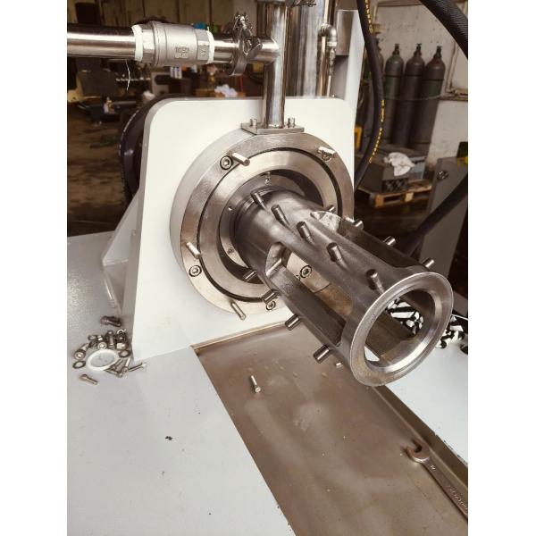 6L Horizontal Pin Type Bead Mill Super Fine Sand Grinding Mill 15Kw
