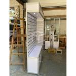 T5 Light Phone Accessories Slatwall Display Case 16mm Thick MDF