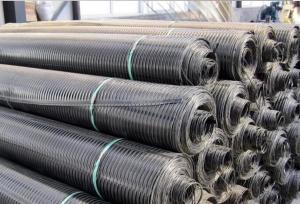 China Uniaxial Soil Reinforcement Geogrid PP PE For Railway Highway Project on sale