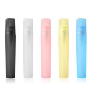 China Refillable PET Plastic Spray Bottles Custom 10ml 15ml Empty For Cosmetics wholesale