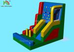 Colorful Inflatable Sports Games / Blow Up Climbing Wall Combine Kids Slide