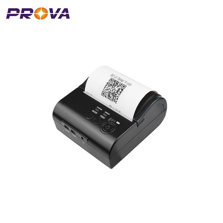 Easy Operating Portable Usb Printer , 80mm Mobile Thermal Printer Bluetooth