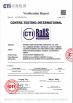 Foshan Zhuoyi Electronic Appliance Co.,Ltd Certifications