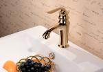 Bathroom accessories chrome plated brass single handle bathroom faucet