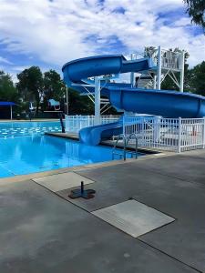 China Aqua Park Water City Game Equipment Outdoor Spiral Slide Fiberglass wholesale
