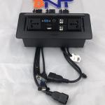 BNT Tabletop Pop Up Multimedia Socket For Training Room BD620-2R