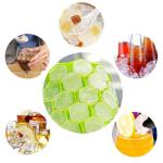 Flexible 37 Cavity Ice Trays BPA Free Easy Release