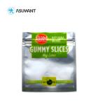 Mylar Smell Proof Plastic Bags Aluminum Foil Stand Up Zipper Top With Window