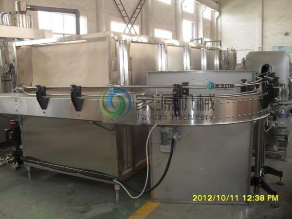 Juice Glass Bottle Cooling Machine , Stainless Steel Beverage Production
