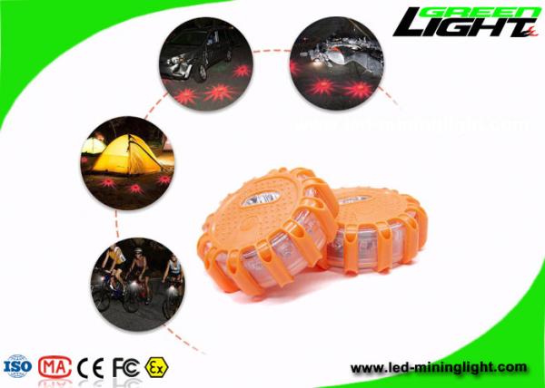 Vehicle Hazard LED Warning Light Car USB Rechargeable Magnetic Hook Road