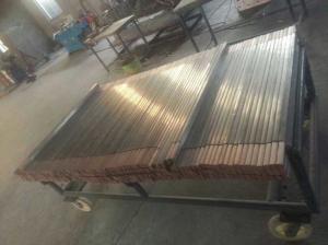 China Titanium Clad Copper bus bar ,ti clad copper bar, bus bar, ti anode,Titanium clad copper electrode wholesale