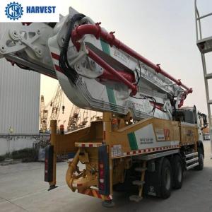China 33000kg HB52K 170m3/H Productivity 52m Concrete Boom Pump Truck wholesale