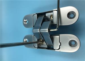 China Silent Concealed Hinges For Interior Doors , Flexible Hidden Gate Hinges wholesale