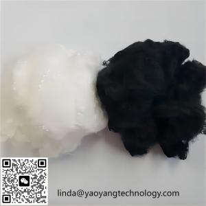 China Recyclable Low Melt Polyester Staple Fiber Colorful Length Range 2mm-6mm wholesale