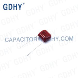 China Metallized Polyester Film 104J400V 0.1uF CL21 Capacitor wholesale