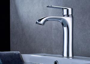 China Modern Bridge Design Single Hole Bathroom Faucet ROVATE Contemporary Style wholesale