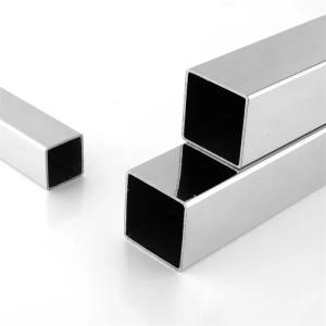 China 201 304 Square Rectangular Stainless Steel Pipes Tube 50mm Welded 316 wholesale