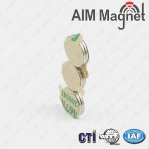 China 3M disc type adhesive sintered NdFeB neodymium magnet on USA Market wholesale