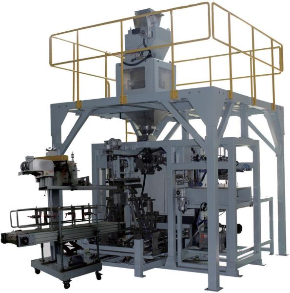 Automatic Bagging Machine For Chemical Products Jumbo Woven Bags Width 400 -