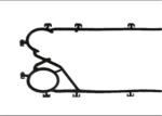 Rubber Parts Gaskets AT1309 Dust Free Compact Structure