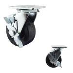 125mm Diameter 770LBS Swivel Lock Heat Resistant Caster Wheels