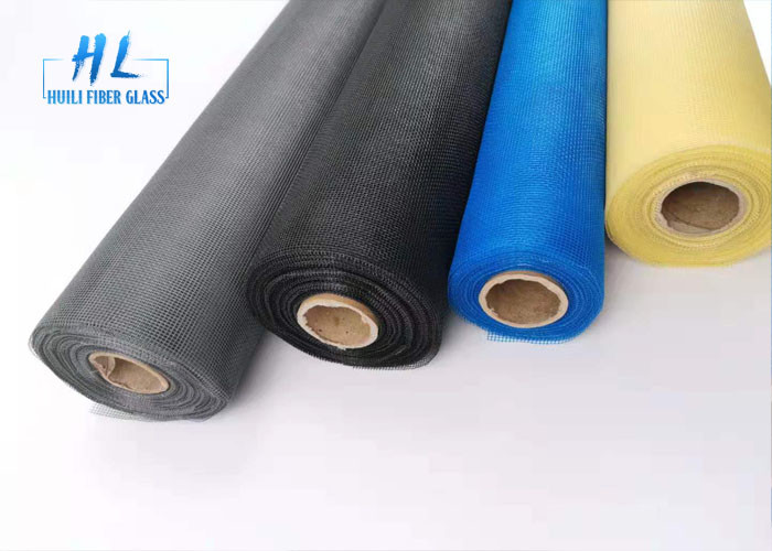 Grey Color Invisible Window Screening Fiberglass Window Screen