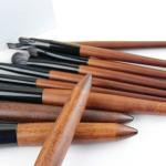 Classic Cruelty Free Makeup Brushes Set Soft Hair And Durable Wooden Handle
