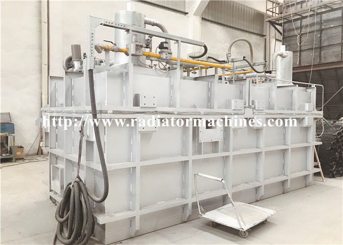 45000 Kg Gas Fired Aluminum Holding Furnaces With High Thermal Efficiency
