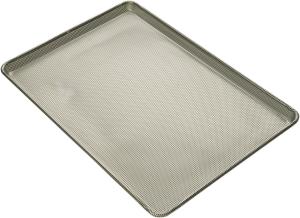 China 0.5mm Aluminium Baking Tray With Iron Wire &amp; Black Enamel Cooking Grate wholesale