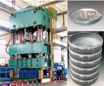 Vertical Hydraulic Press Machine 1000 Ton For Max 1000 Mm Round And Ellipse Dish