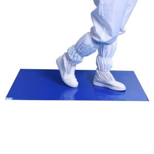 China Adhesive 30layers LDPE Clean Room Mats Dust Control antimicrobial floor mat wholesale