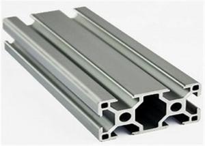 China Construction Stock Aluminum Extrusion Profiles , 6005a Extruded Aluminium Channel wholesale