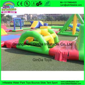 China inflatable floating water park, inflatable water amusement park for adults wholesale