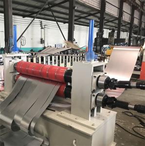 China 80kw Slitting Line Machine 0.5mm Cutting Precision Steel Strip Slitting Machine wholesale