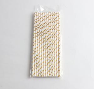 China Black Stripe Jumbo Paper Straws Eco Friendly and Disposable for Bubble Tea Drinking wholesale