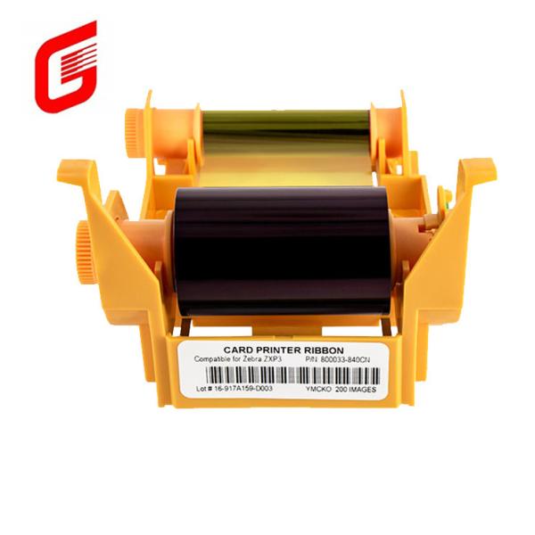 Zebra 800033-840CN YMCKO Ribbon Compatible for Color Printer ZXP Series 3
